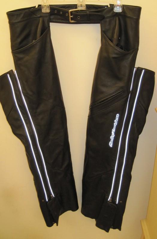 Harley davidson women's soft leather chaps xl