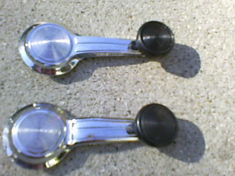 Window crank handle w/ black knob from '67 buick grand sport