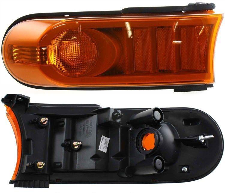 Turn signal light lamp lens & housing passenger's right side