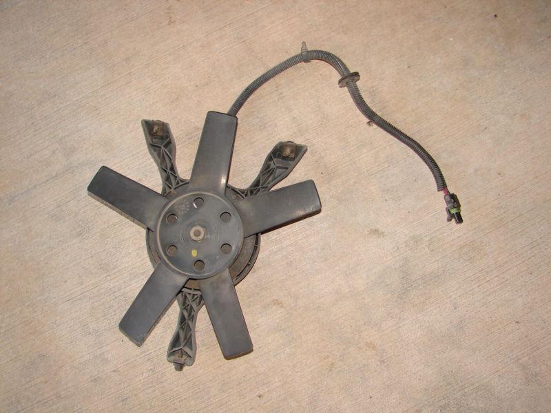 1985 - 1989 c4 corvette auxiliary booster electric fan