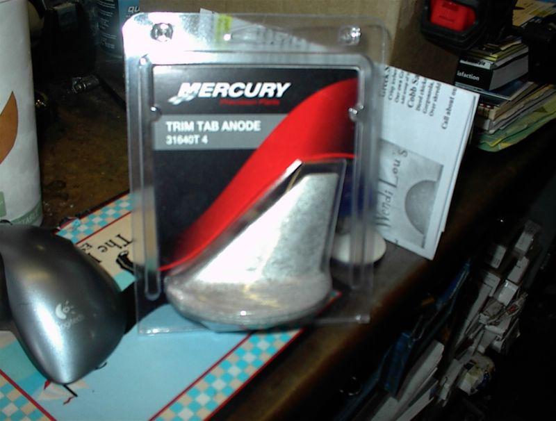 Mercury 31640t 4 trim tab nip oem original