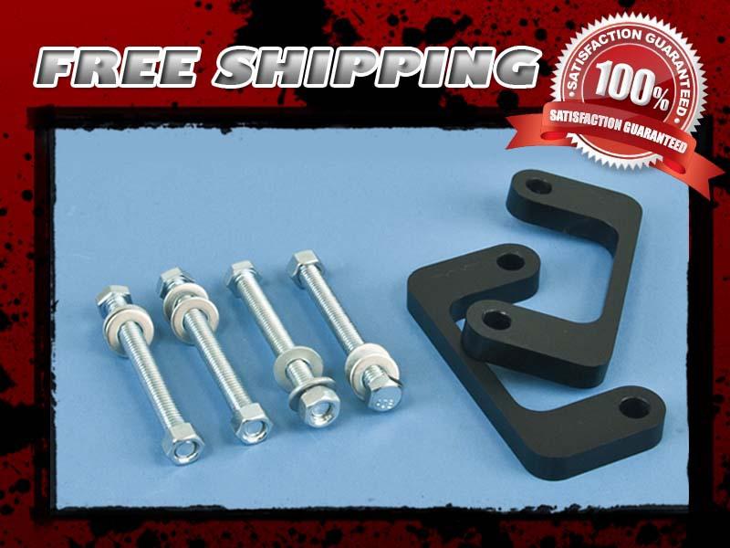 Black aluminum lift kit front 1.5" coil spacer 2wd 4x2 4wd 4x4