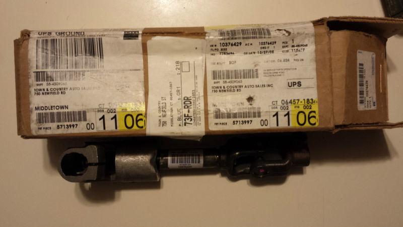 New genuine gm 10376429 steering shaft