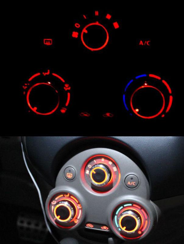 Refitting fits for nissan new sunny & 2012/march a/c heat control knobs switch n