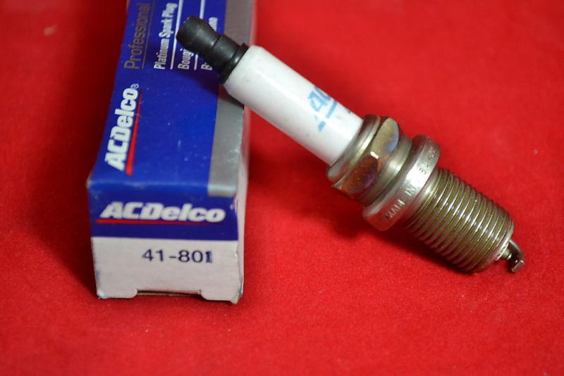 Ac delco platinum spark plug  41-801 single