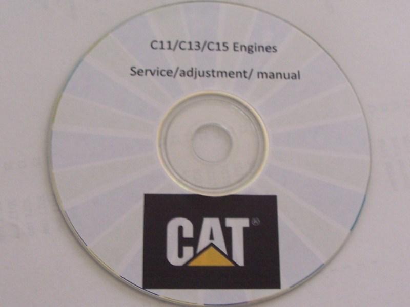 Caterpillar  c11/c13/c15 service manual on cd 