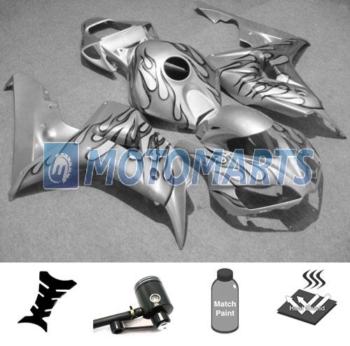 Bundle inj fairing body with brake fluid reservoir for honda cbr1000rr 06 07 eae