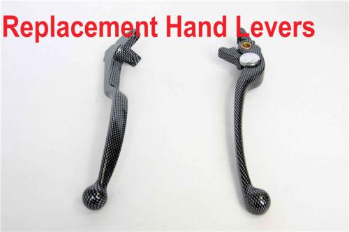 Carbon brake clutch hand levers fit suzuki gsx gsx-r gsxr 600 750 1000 tl1000s