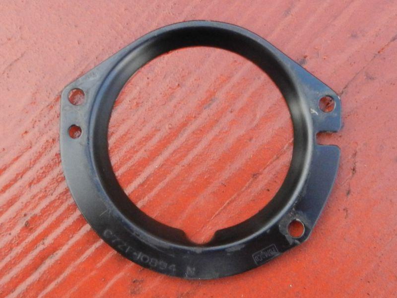 1967/68 mustang gauge cluster clock bracket + lens in very clean condition