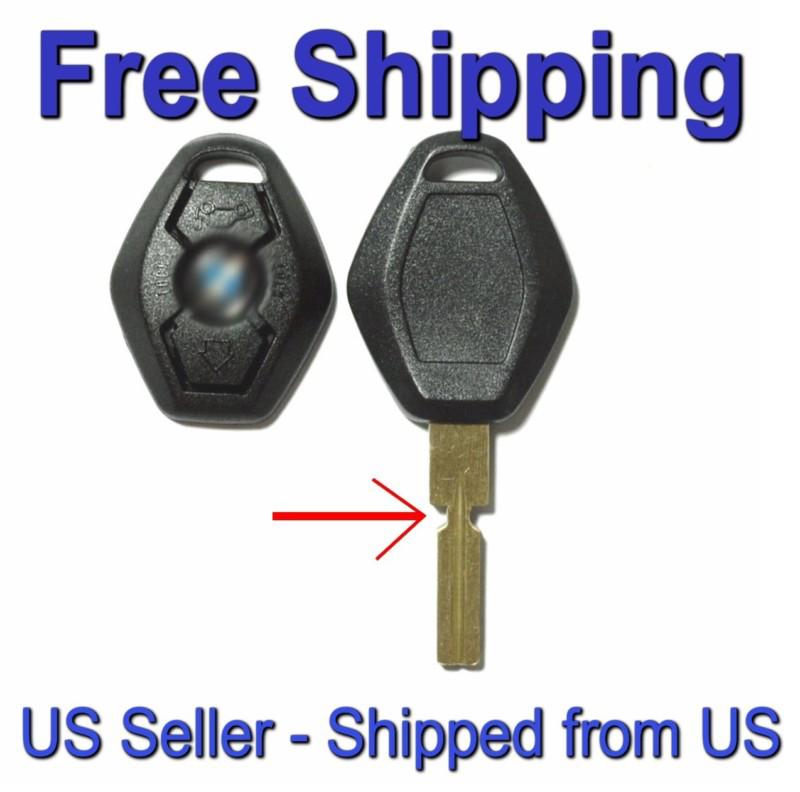 1998-2002 bmw z3 3 5 6 8 x5 series casing only shell remote uncut key -os