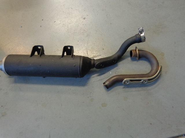  yfz450 yfz 450 stock oem exhaust muffler header pipe 04 to 09