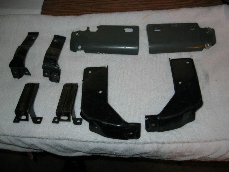 1963 1964  ford galaxie front seat trim retaining brackets