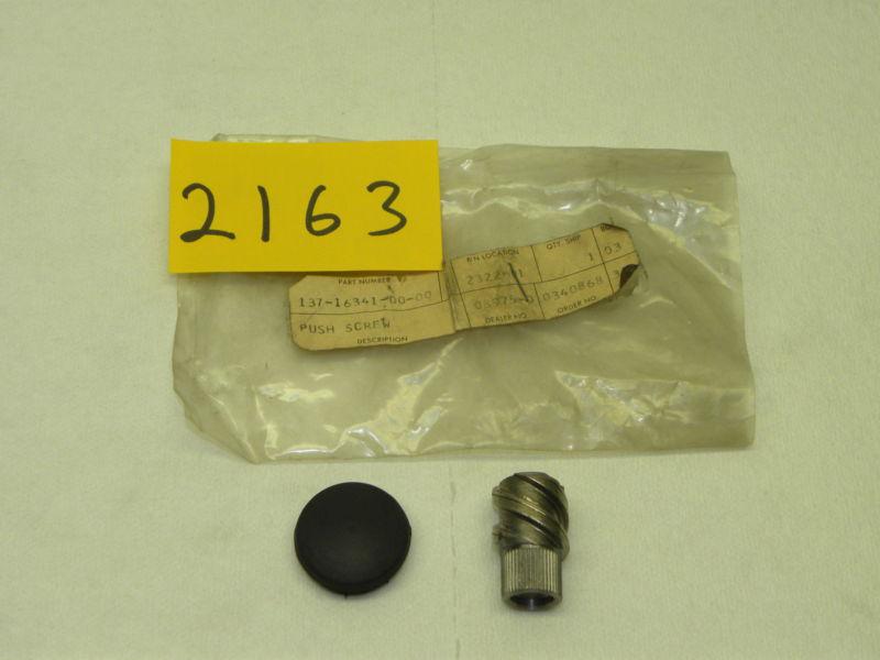 Ya6 1966 yl1 yl1e new clutch push screw and cap yamaha 137-16341