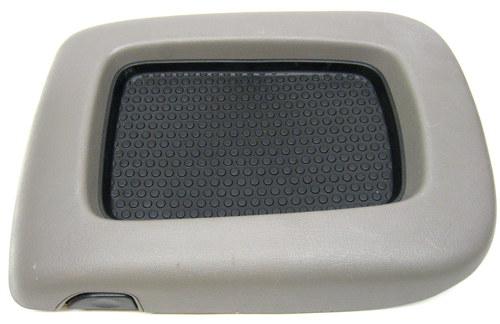 03-06 chevrolet gmc truck suburban gray center console lid armrest w mat insert