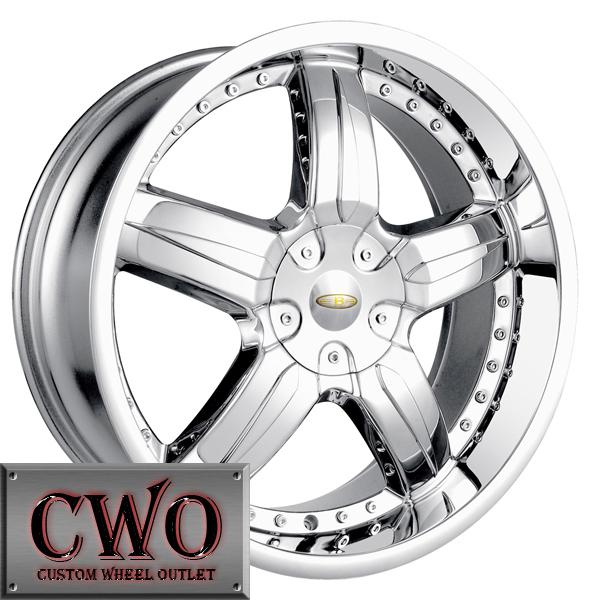 18 chrome baccarat sync wheels rims 4x100/4x114.3 4 lug civic cobalt accord