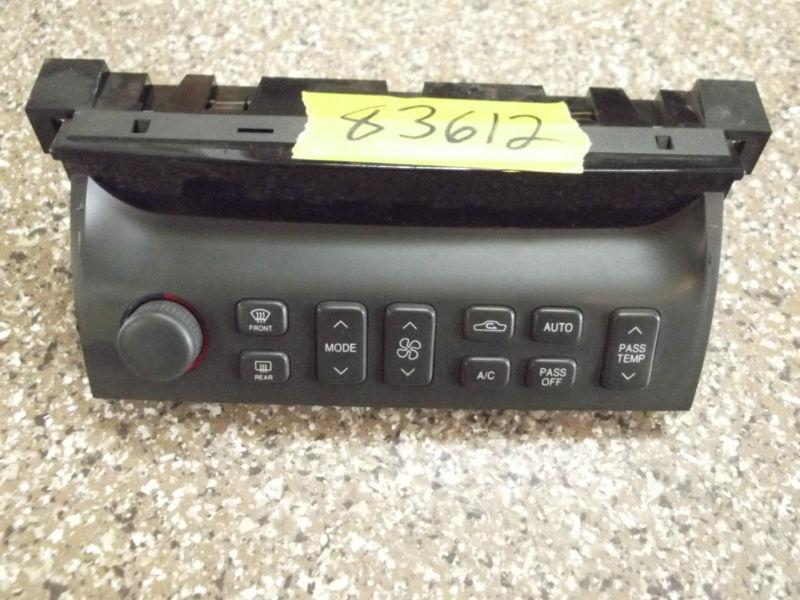 00 01 02 03 04 05 cadillac deville -  heat a/c climate control - p/n 25757867