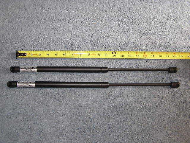 2ea 19.7" 40lb nitro-prop gas strut rod shock spring lift arm replace c16-10854