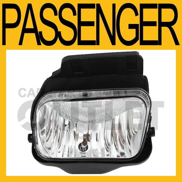 05 06 07 chevy silverado fog light lamp w/o body clad right passenger side new r