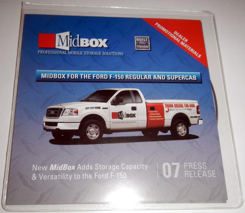 2007 press release midbox for the ford f150 regular and supercab cd