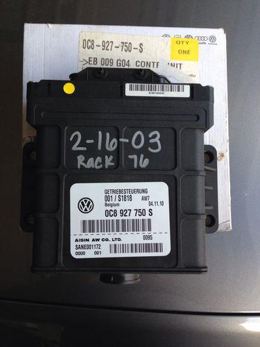 Audi q7 tdi transmission copmputer, 0c8 927 750 s