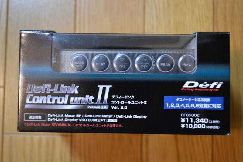 Jdm defi link controller unit ii version 2.0 df05002 new! lancer evo ct9a rx-7