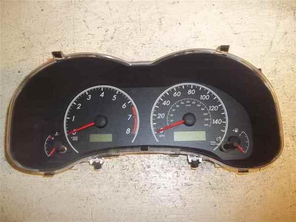 09 corolla s xrs oem speedometer cluster 52k lkq