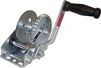 Seasense zinc plated 600lb trailer winch ss-80518 4.9lbs 3.0:1