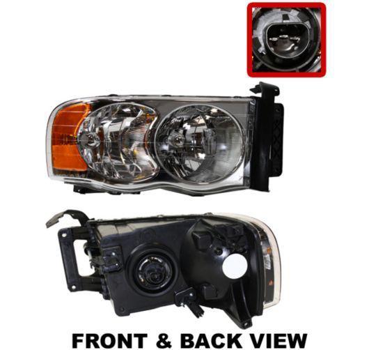 New headlight driving head light headlamp passenger right side ram truck rh hand