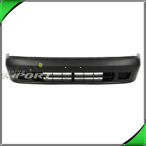 95-99 subaru legacy brighton/l/lsi unpainted w/o fog hole front bumper cover new