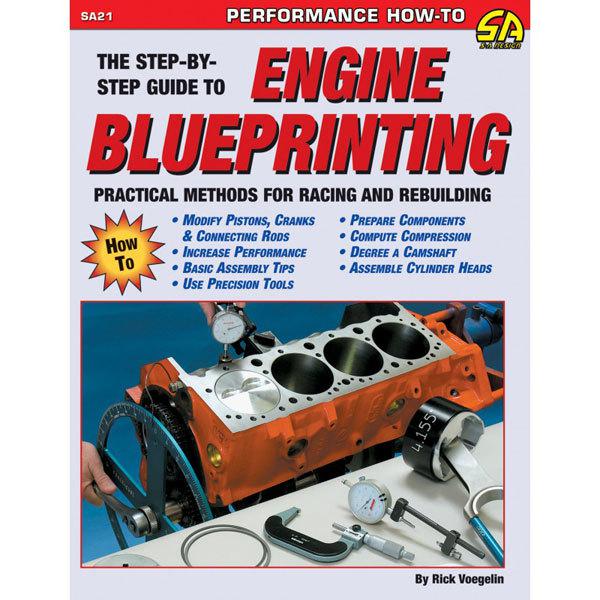 Performance step by step guide to engine blueprinting book