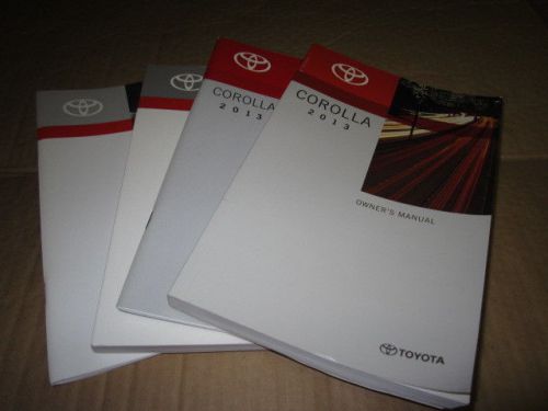 2012 toyota corolla owner&#039;s  manual  j0845