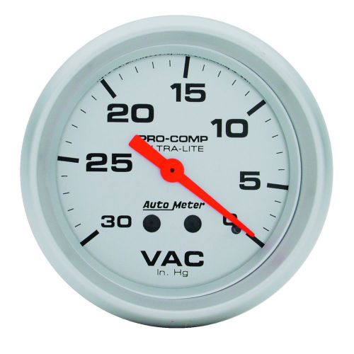 Auto meter 4484 ultra-lite; mechanical vacuum gauge