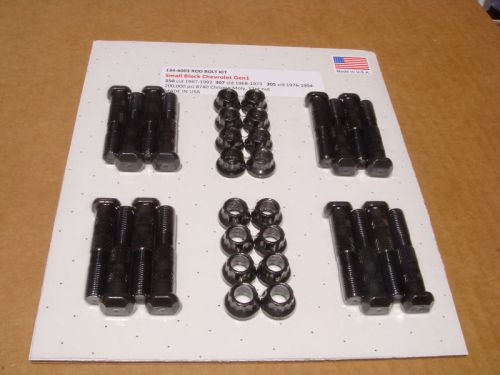 Racing rod bolts chevrolet sb 305 307 327 350 3/8&#034; set