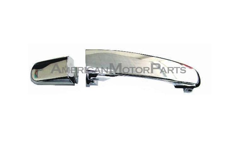 Left or right side outside front/rear door handle w/o key hole chevy pontiac