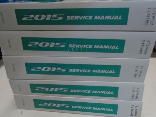 2015 gm chevy camaro workshop service shop repair manual set new 2015 oem