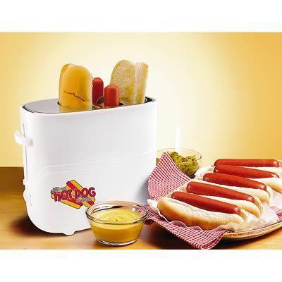 Ghh hot dog toaster 120/110 volt ac hot dog logo 8 1/4" x 9" x 5" ea