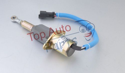 Fuel shutoff solenoid valve 4063712 for cummins 6ct 8.3,komatsu pc300-7 pc360-7