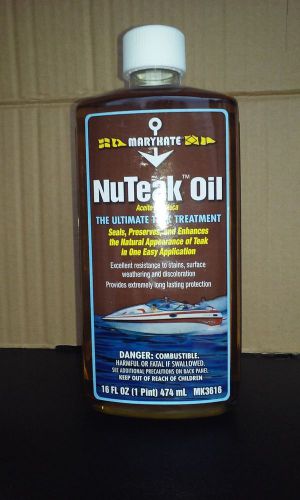 Marykate nu teak teak oil