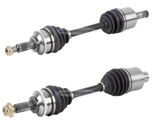 Pair new front left &amp; right cv drive axle shaft assembly fits mazda and ford