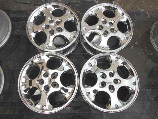 Chrysler sebring 16" chrome alloy wheel rims oem lkq