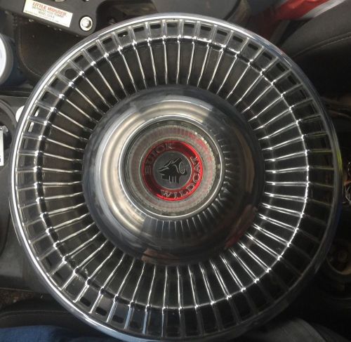 1965 buick wildcat hub cap red wildcat head center 65