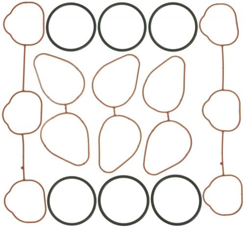 Engine intake manifold gasket set fits 1995-1997 saab 9000  victor reinz