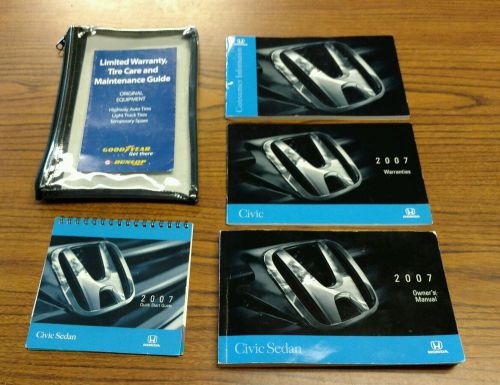 2007 honda civic sedan owners manual