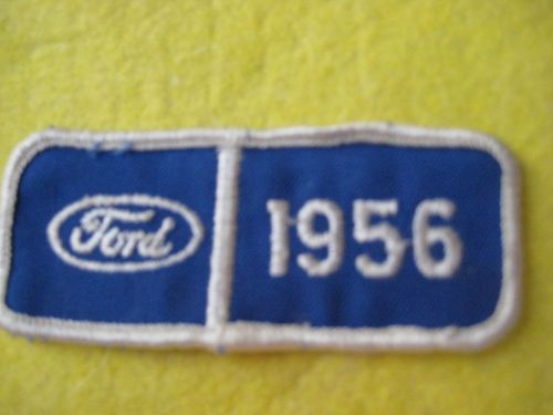 Vintage 1956  ford patch 3 1/2&#034; x 1 1/2&#034;