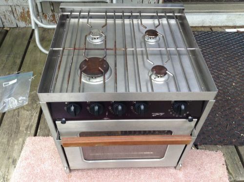 Find Marine Sailboat Galley Stove Force 10 Model 63451 Gimballed In