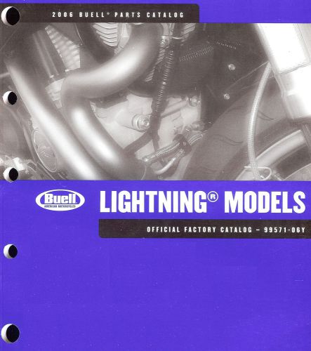 2006 buell lightning motorcycle parts catalog manual -xb9sx-xb12s-xb12scg-xb12ss