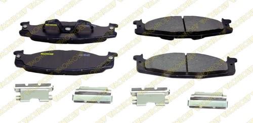 Monroe cx632 brake pad or shoe, front-monroe ceramics brake pad