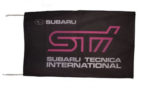 Subaru sti tecnica internationa l banner flag outback forester tribeca