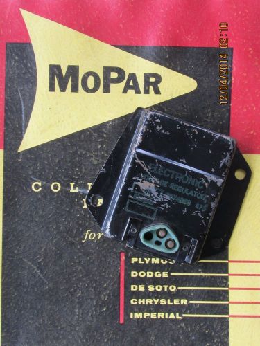 Mopar nos 3874520 dodge plymouth chrysler voltage regulator