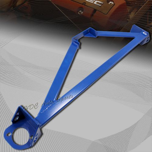 For 1992-2000 honda civic front upper 3-point aluminum blue brace strut bar